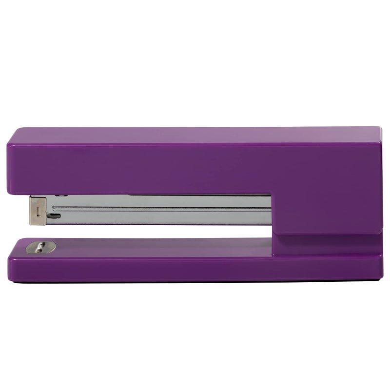 JAM PAPER Modern Desk Stapler - Purple - Sold Individually - Image 2